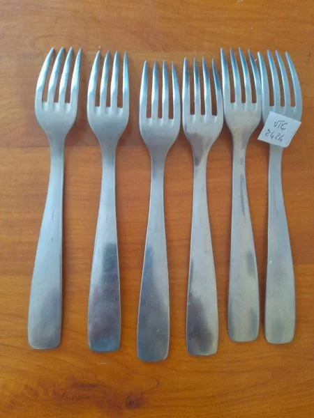 Lot 6 fourchettes à repas - Collection - Saint-Satur (18300)