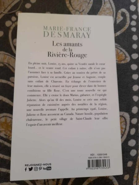 Les amants de la rivière rouge - marie france desm - Livres - Saint-Satur (18300)