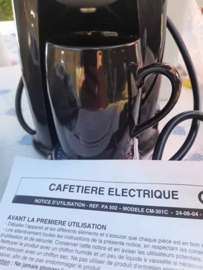 Mini cafetière électrique 1 tasse - teleshopping - photo 4