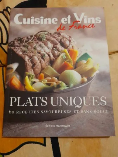 Cuisine et vins de france - plats uniques - Livres - Saint-Satur (18300)