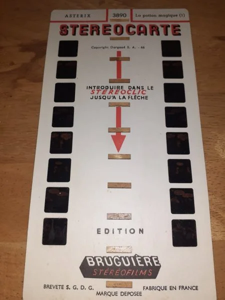 Stéréocarte 3890 astérix " la potion magique (1)" - Collection - Saint-Satur (18300)