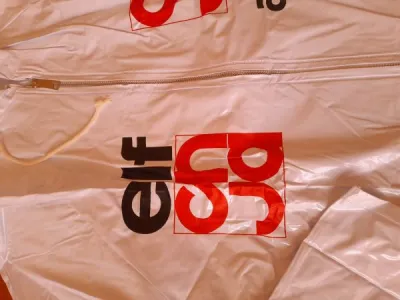 Imperméable publicitaire elf - photo 4