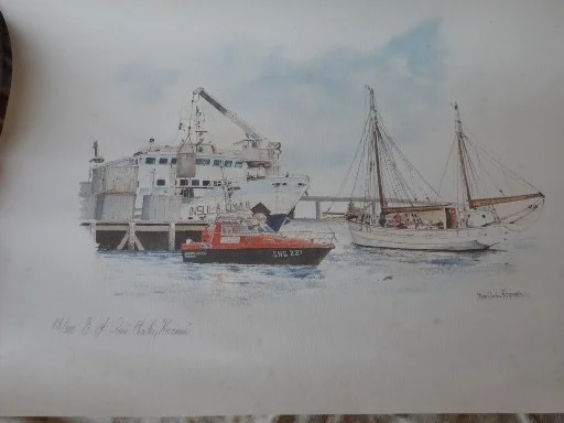 Vend lithographie rené charles de keromnès - Collection - Villeneuve-en-Retz (44580)