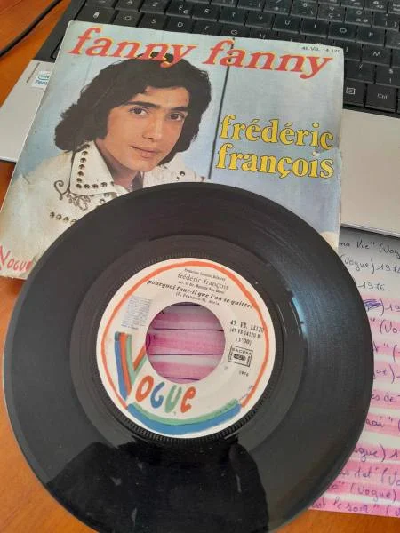 45t " frédéric françois " - CD, DVD & Vinyles - Saint-Satur (18300)