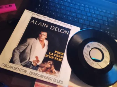 45t " alain delon " - CD, DVD & Vinyles - Saint-Satur (18300)