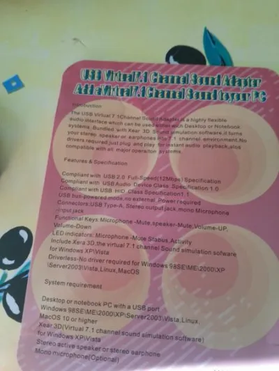 Vend carte son 7.1 - photo 3