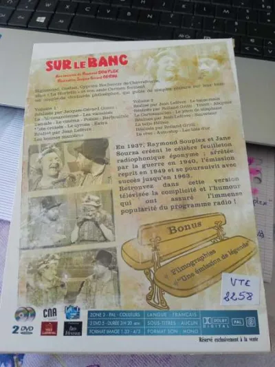 Dvd " sur le banc " - photo 2