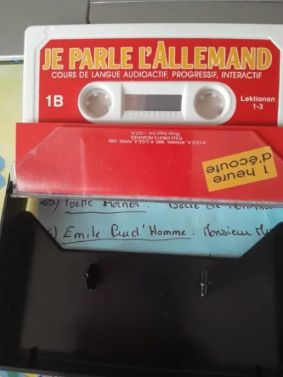 Cassette audio " je parle l'allemand " - photo 2