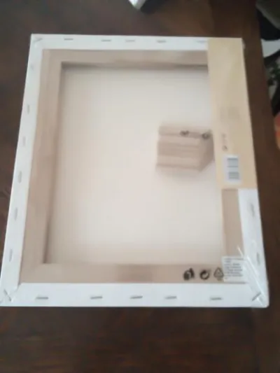 Cadre toile de lin vierge 25 x 30 cm - Vins & Gastronomie - Saint-Satur (18300)