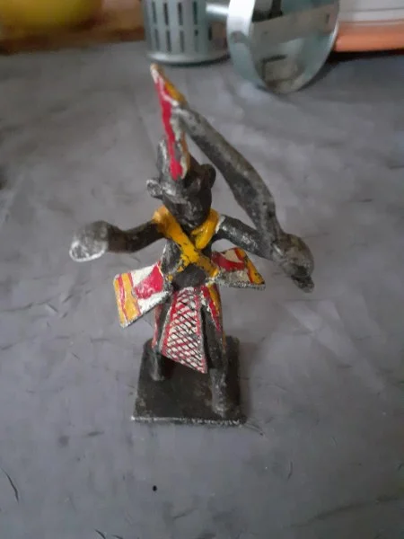 Statuette africaine en métal n°2 - Décoration - Saint-Satur (18300)