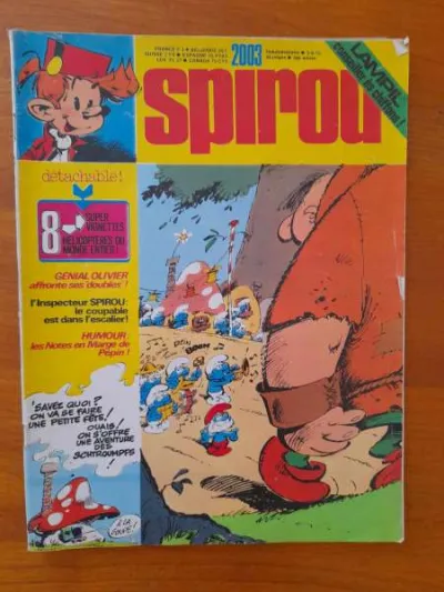 Spirou hebdomadaire n° 2003 - 39 e année - Livres - Saint-Satur (18300)
