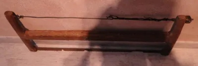 Scie à tenons, en bois de 82 cm - bon état - photo 3