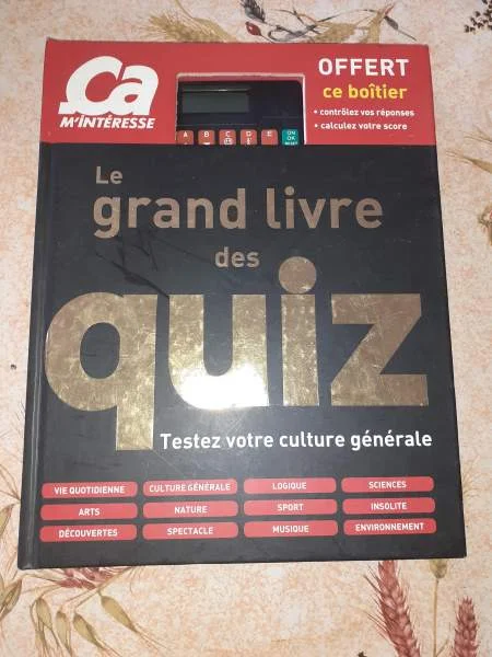 Le grand livre des quizz - Livres - Saint-Satur (18300)