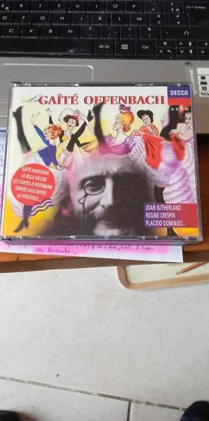 Cd " jacques offenbach " - CD, DVD & Vinyles - Saint-Satur (18300)