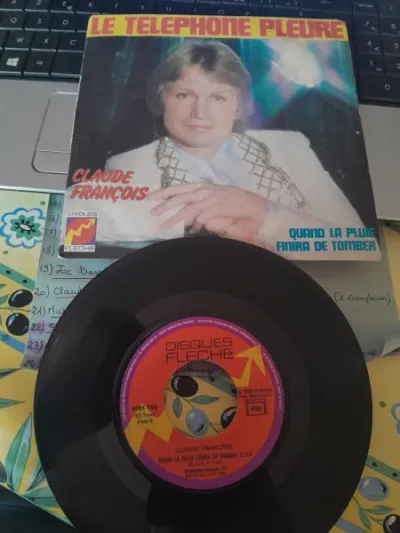 45 t " claude françois " - CD, DVD & Vinyles - Saint-Satur (18300)