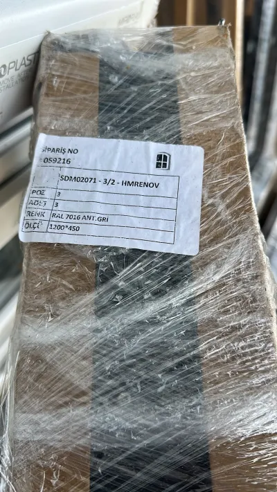 Coulissant en alu 7016 couplets H 450 / L 1200 - photo 2