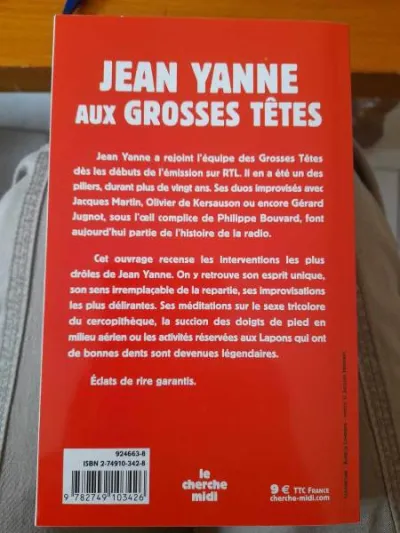 Jean yanne aux grosses têtes- préface de phillippe - photo 3