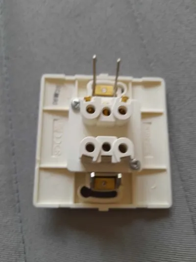 Interrupteur simple allumage blanc - encastrable - photo 4