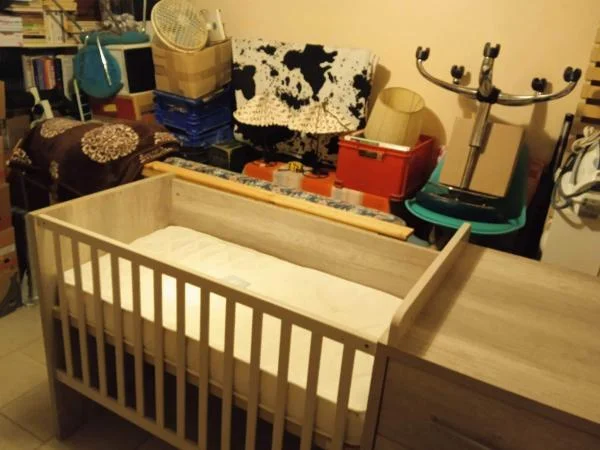 Lit commode table à langer sauthon - Puériculture - Saint-Satur (18300)