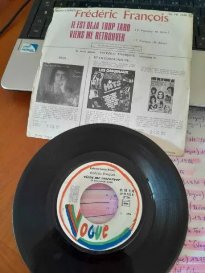 45t " frédéric françois " - CD, DVD & Vinyles - Saint-Satur (18300)