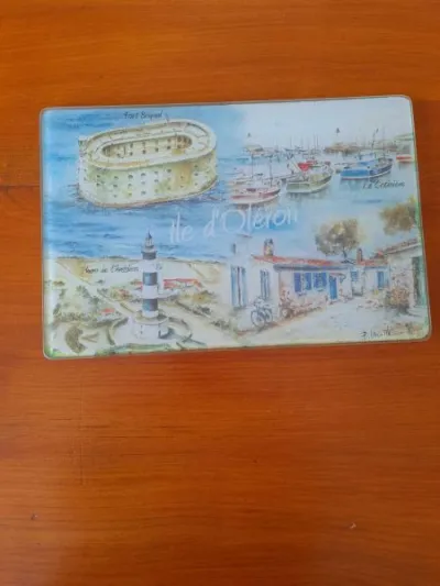 Dessous de plat en verre ile d'oleron - photo 2