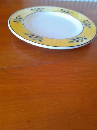 1 assiette à déssert - décoration provence - photo 2