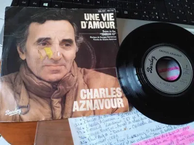 45t " charles aznavour " - photo 2