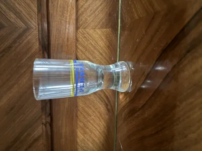 Ancien verre de brasserie - Arts de la Table - Tulle (19000)