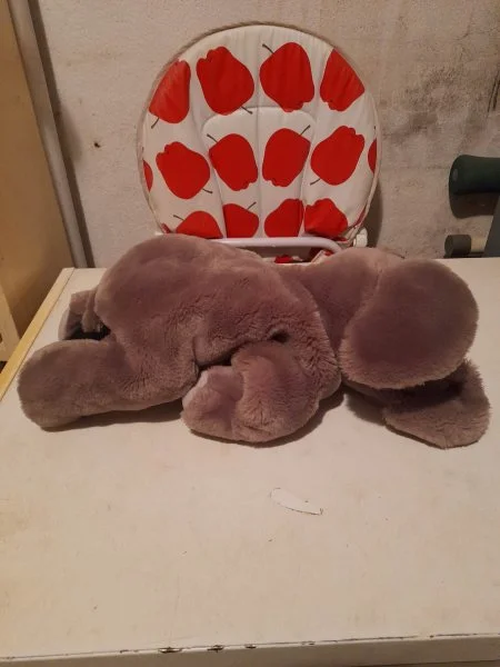 Peluche marionnette eléphant gris - Jeux & Jouets - Saint-Satur (18300)