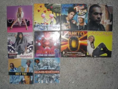 Cd deux titres x10 divers - CD, DVD & Vinyles