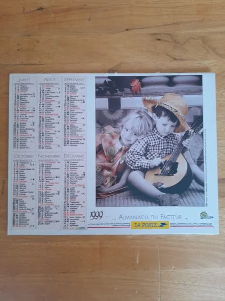 Almanach du facteur 1999 - Collection - Saint-Satur (18300)