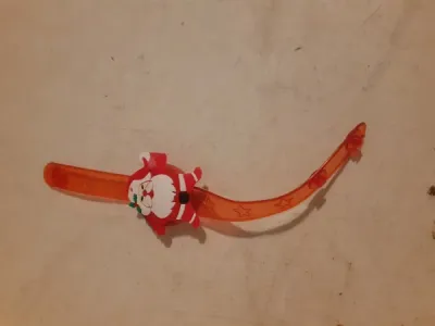 Montre illuminé père noël en caoutchouc - Collection - Saint-Satur (18300)
