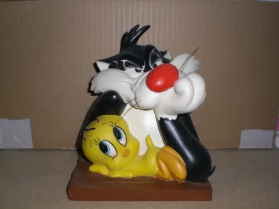 Tirelire titi - gros minet ou chien - Décoration