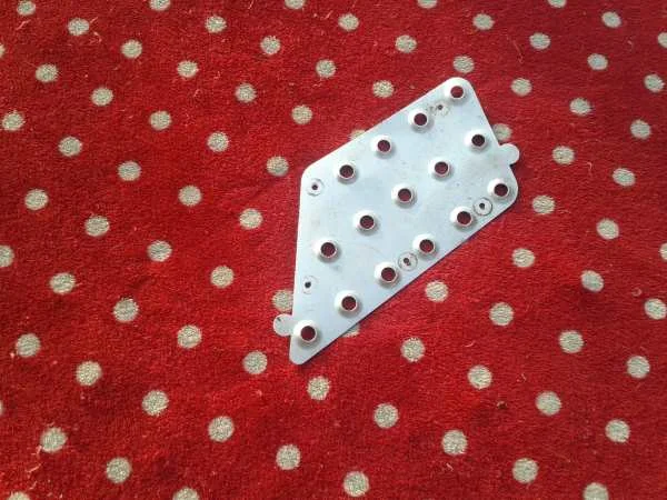 Pose pied alu scooter barossa 50 speed race 2008 - Équipements Moto - Compiègne (60200)