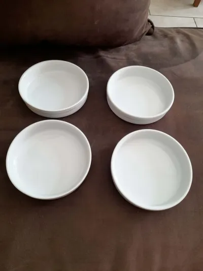 Lot 4 Coupelles , Plats Ronds à Crème Brûlée - photo 2