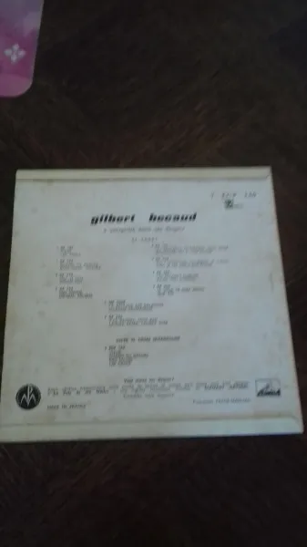 45 t gilbert becaud"je veut te dire adieu" - CD, DVD & Vinyles - Saint-Satur (18300)
