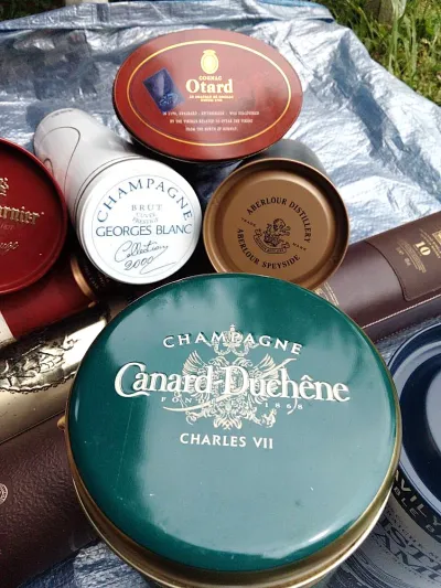 Lot de 11 boites de whisky, champagne, cognac - photo 3