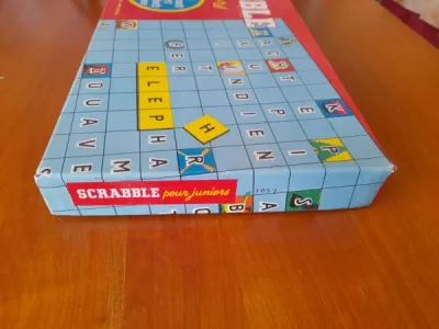 Ancien jeu de société scrabble junior - jeux spear - photo 2