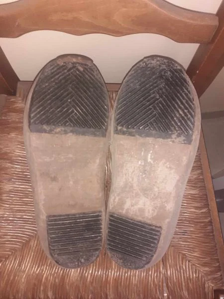 Ancienne paire de sabot en bois - Collection - Saint-Satur (18300)