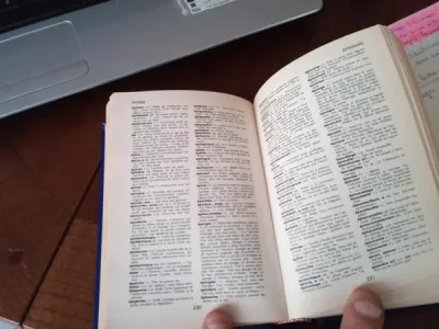 Livre " petit dictionnaire français " - photo 2