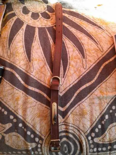 Collier en cuir avec plaque pour chien - photo 4