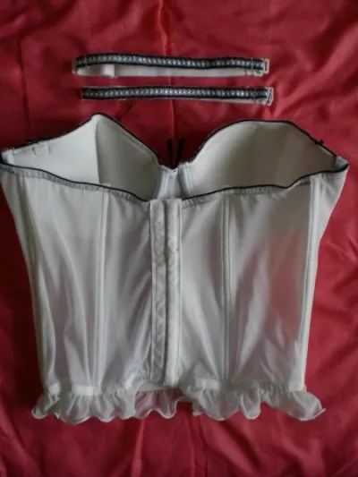 Bustier blanc 95 c neuf - photo 2