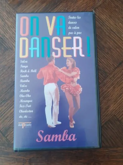 Cassette vhs "on va danser" samba - CD, DVD & Vinyles - Saint-Satur (18300)