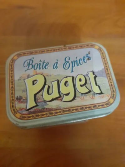 Boite métal à épices puget - photo 2