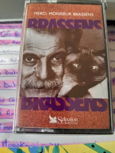 Cassette audio " brassens " - photo 2
