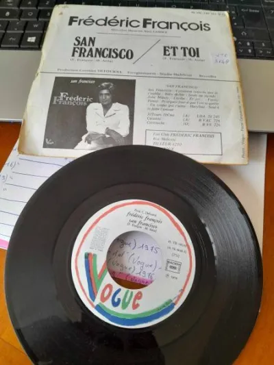 45t " frédéric françois " - CD, DVD & Vinyles - Saint-Satur (18300)