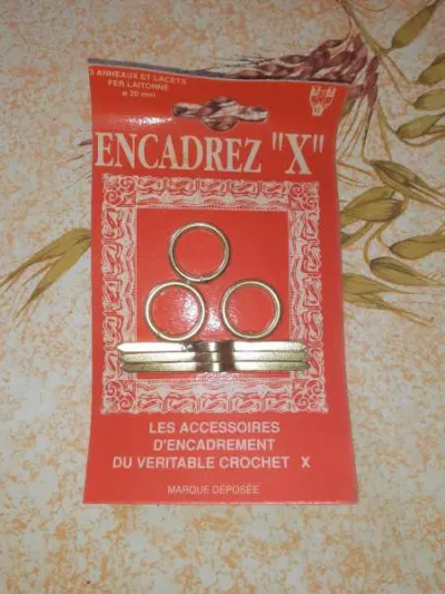 Paquet de 3 anneaux et lacet - Collection - Saint-Satur (18300)