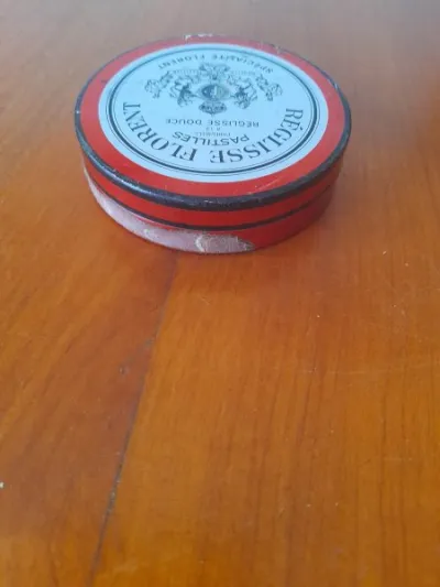 Ancienne boite métal reglisse florent - photo 4