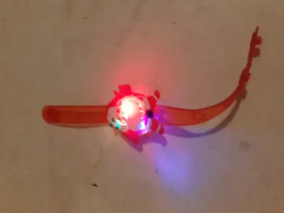Montre illuminé père noël en caoutchouc - photo 2