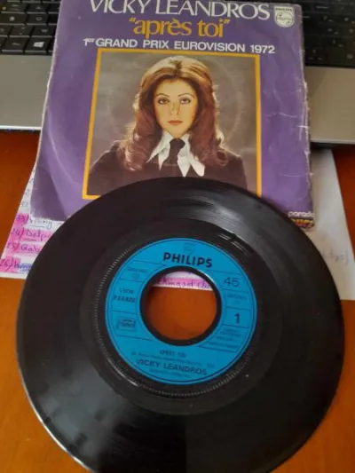 45t " vicky leandros " - photo 2